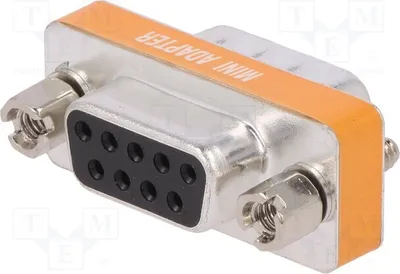 Produktbild von 1x Adapter D-Sub 9pin Buchse,D-Sub 9pin Stecker AK-610513-000-I Computerkabel und