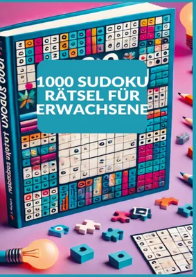 Produktbild von 1000+ Sudoku-Rätsel für Erwachsene