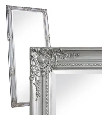 Produktbild von LC Home Wandspiegel Barock XXL Spiegel silber ca. 200 x 100 cm Antik-Stil Ganzkörperspiegel