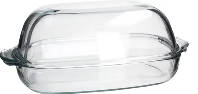 Zdjęcie produktu dla Naczynie do pieczenia Brytfanna Szklana brytfanna Naczynie żaroodporne AMBITION EXCELLENT 8,5 L