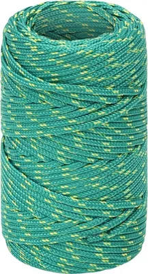 Produktbild von vidaXL Bootsseil Grün 2 mm 250 m Polypropylen
