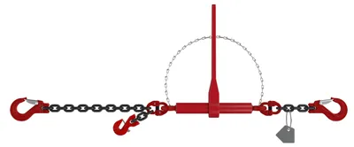 Image de Dolezych Spannzurrkette PowerLash L-150, 4000 daN, en une seule pièce, avec crochet en forme de fourchette