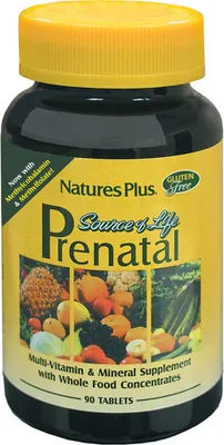 Produktbild von Natures Plus Source of Life Prenatal - 90 Tabletten