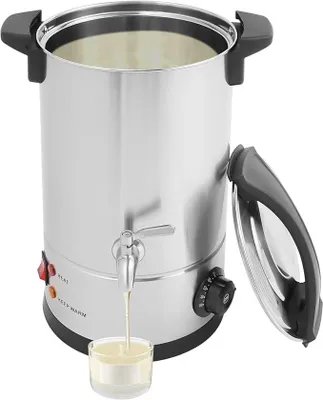 Productafbeelding van Wachsverwarmer 8 liter, elektrisch met temperatuurindicator, professionele waxsmelter voor kaarsenvormen, waxsmelter van roestvrij staal voor het maken van kaarsen en zeep