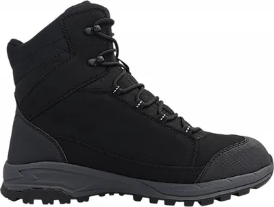 Image de Brütting Kirkenes : chaussures de ville pour hommes, doublure chaude, bottes d'hiver, couleur noire, style décontracté
