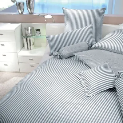 Produktbild von Janine Mako-Satin Kissenhülle NR 15x40 1 teilig  modernclassic 3910-08-690  grau
