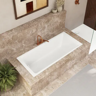 Produktbild von KALDEWEI Badewanne PURO NEXT 1426 170 x 80 cm alpinweiß matt 142600010711