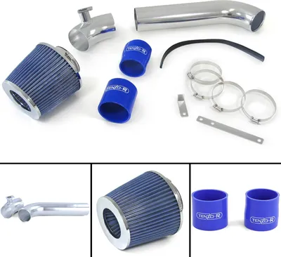 Produktbild von Air Intake Kit mit Sport Luftfilter Tenzo-R blau für BMW 3er E36 325i 328i 92-98