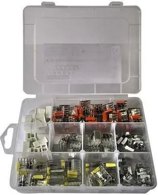 Produktbild von Steckklemmen Sortimentsbox 150-teilig