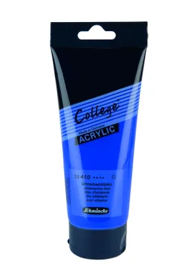 Produktbild von Schmincke 200ml College Acryl Ultramarinblau Acryl 33 410 014