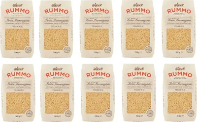 Produktbild von 10x Rummo Stelline N°22 Pasta Lenta Lavorazione Teigwaren aus Hartweizengrieß Bronze-Zeichnung 500g