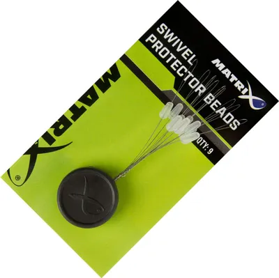Produktbild von Fox Matrix Swivel Protector Beads - 9 Gummistopper, Größe:Large
