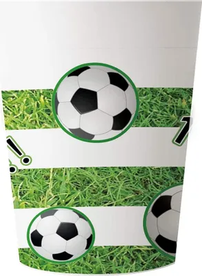 Obrázok produktu pre Opakovane použiteľný pohár na futbal 230 ml, 2 ks.