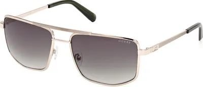 Produktbild von Guess Gu00208 Sonnenbrille Silber  Mann Silber One Size
