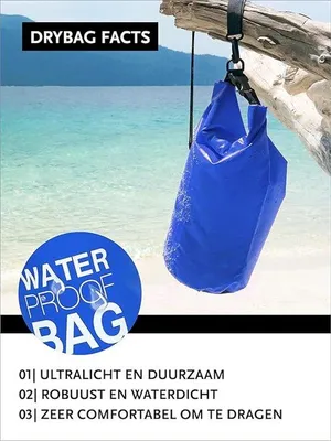 Produktbild von Famanu Dry Bag Wasserdichte Tasche - Verschiedene Größen und Farben