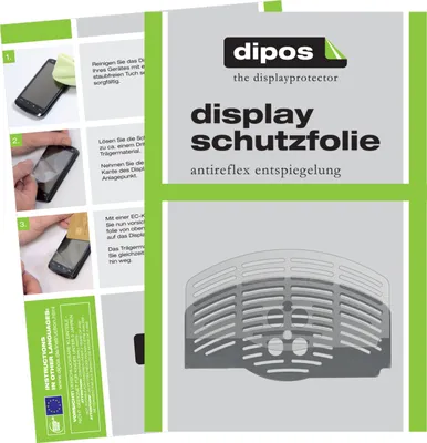 Produktbild von 2x Schutzfolie für DeLonghi Magnifica ESAM 3240.O Tropfblech matt Displayschutz