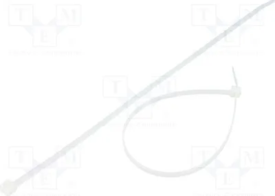 Produktbild von 100x Kabelbinder L: 280mm 333N natürlich FIX-S-4.8X280T/N Kabelbinder  W: 4,8mm