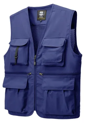 Image de Gilet de pêche pour hommes avec de nombreuses poches