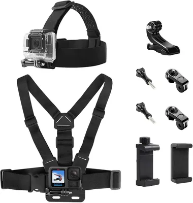 Productafbeelding van Actiecamera borstband, verstelbaar, voor outdoor sporten