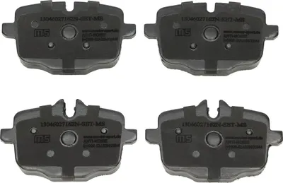 Obrázok produktu pre MS 13046027162N-SET-MS Brzdové doštičky, brzdové čeľuste zadnej nápravy pre BMW 5 (F10)