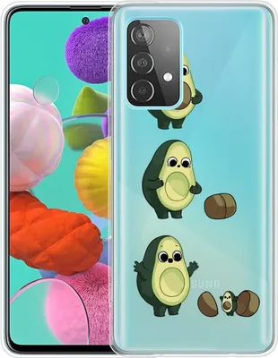 Zdjęcie produktu dla Etui König Design kompatybilne z Samsung Galaxy A52 4G / 5G / A52s plastikowe, miękkie etui na telefon - przezroczyste etui na telefon
