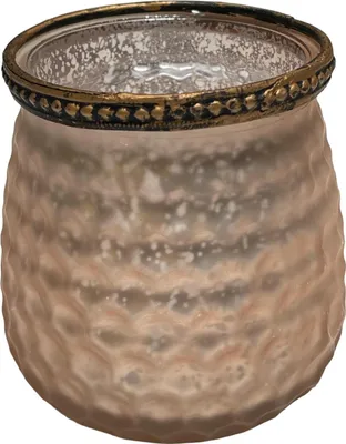 Produktbild von Windlicht -Cordell- Glas 10cm pearl