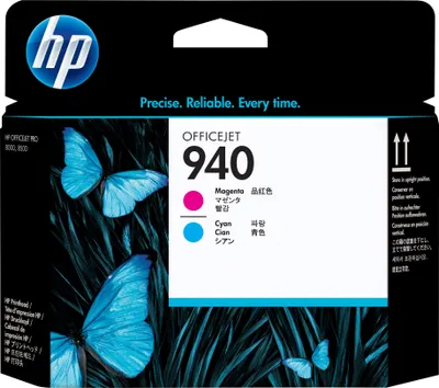 Produktbild von HP 940 - C4901A - Printkop / Magenta + Cyaan