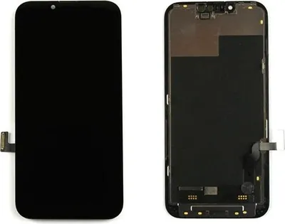 Produktbild von LCD Display + Touchscreen kompatibel mit Apple iPhone 13, schwarz (Refurbished)