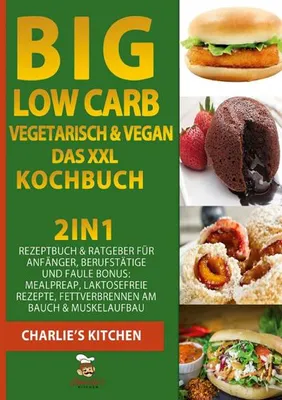 Immagine prodotto di BIG Low Carb vegetarisch & vegan - Das XXL Kochbuch