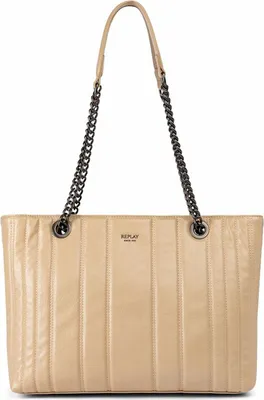 Produktbild von REPLAY Schultertasche Shopper Safari beige