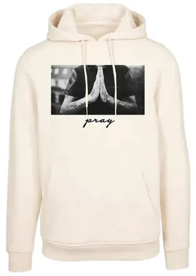 Produktbild von Mister Tee Hoody - PRAY sand beige - XL