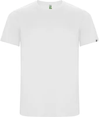 Immagine prodotto di Roly Eco CA0427 | Maglietta funzionale Imola da uomo - 50% poliestere riciclato - Colore: Bianco 01 - Taglia: 3XL