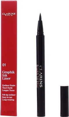 Obrázek produktu pro Clarins Graphik Ink, Tekutina, Tužka, Černá, Black, 0,4 ml, Ženy