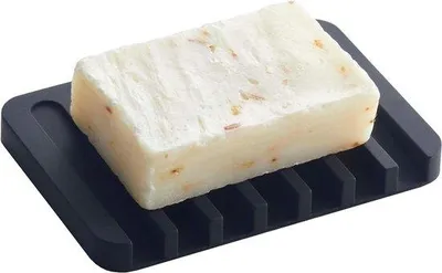Produktbild von Schwarzer Silikon-Keramik-Abwasserbecken 11,5 x 8 x 1 cm