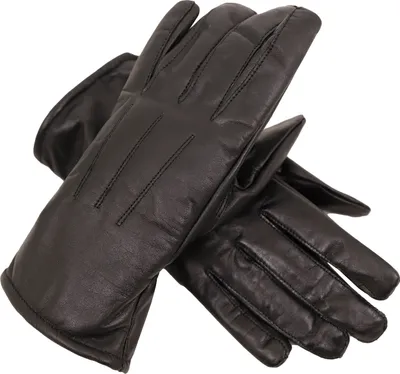 Produktbild von Damen Echtleder Lederhandschuhe Kuhleder schwarz
