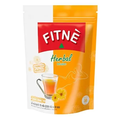 Produktbild von Fitné Kräutertee, Thailändische Mischung mit Sennesblättern und Chrysanthemen, 30 Teebeutel