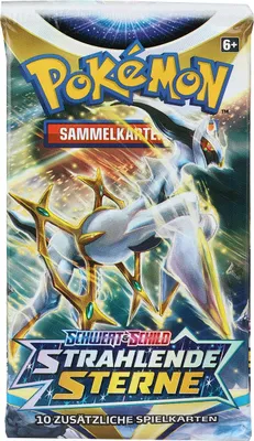 Produktbild von Pokemon Sammelkartenspiel: Booster - SS9: Strahlende Sterne