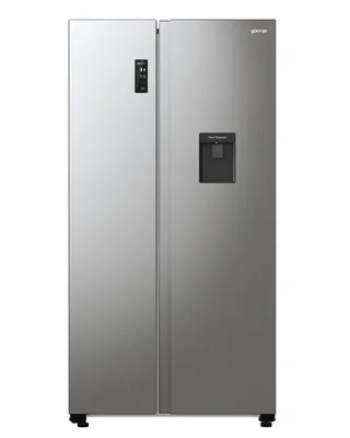 Produktbild von Gorenje NRR9185DAXLWD Side-by-Side-Kühlschrank, 547 Liter, Wasserspender, Edelstahl