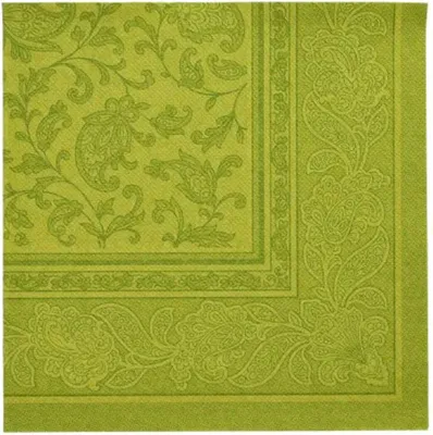 Produktbild von Servietten RC Ornaments Olivgrün | 40x40cm/20St.