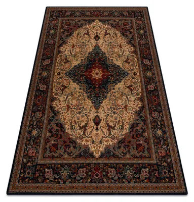 Image de Tapis en laine SUPERIOR PIENA Rosette rubis rouge 170x235 cm
