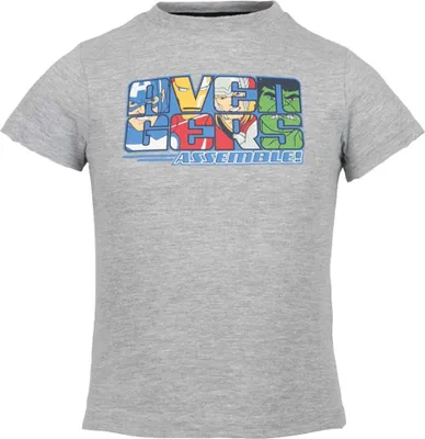 Produktbild von Avengers T-Shirt Bequemer Baumwollmix für Superhelden-Fans 92 Grau