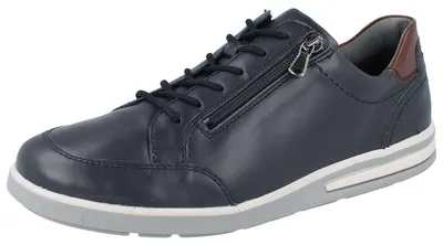 Produktbild von WALDLÄUFER K Klemens Herren Halbschuhe blau Glattleder - Größe: UK 9,5