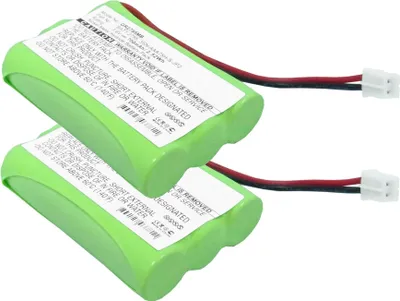 Immagine prodotto di subtel 2x Batteria per Babyphone Compatibile con Motorola MBP36, MBP33, MBP36PU, TFL3X44AAA900 – (700mAh, 3.6V	)