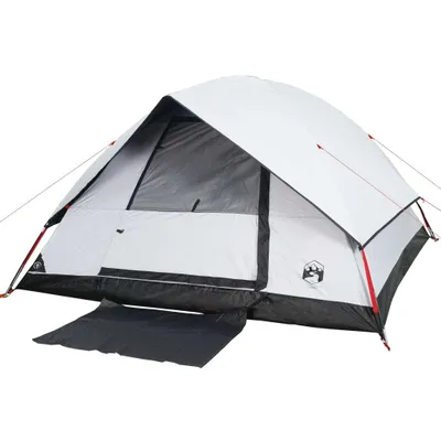 Immagine prodotto di vidaXL Tenda familiare a cupola 6 persone Bianco oscurato impermeabile