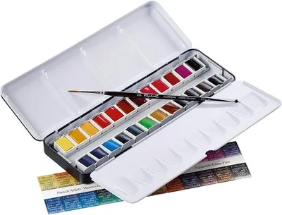 Imagen del producto de - Pintura acrílica - Set con 24 recipientes pequeños