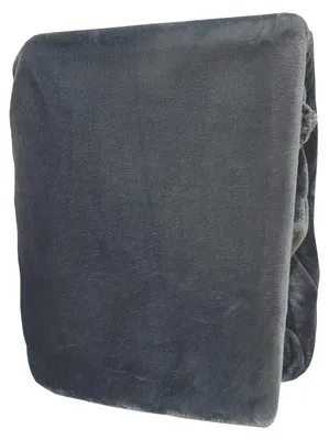 Produktbild von Winter Spannbettlaken Teddyplüsch 200x220 cm Anthrazit Weich Winterqualität mit Rundumgummi