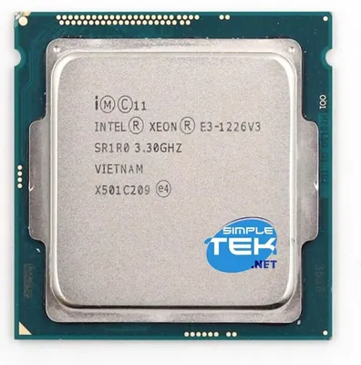 Immagine prodotto di Processore Intel Xeon E3-1226 V3 3.30ghz Sr1r0 Socket Lga1150 Lga 1150 Cpu