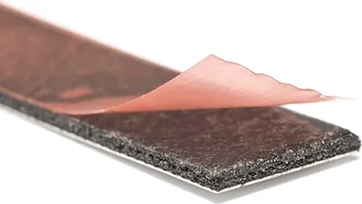 Produktbild von Brandschutzquellstreifen selbstklebend 25000x20x1,8mm PLPSK - intumeszierender Quellstreifen für Türen Fugen und Brandschutzsysteme, schwarz