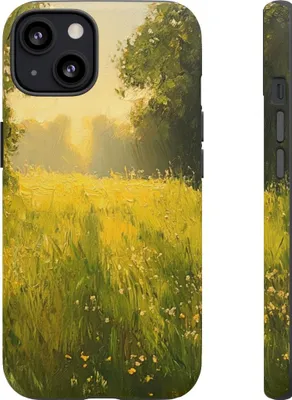 Produktbild von Sonnenbeschienene Blumenwiese – Hülle Kompatibel mit iPhone 13