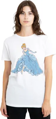 Produktbild von Cinderella - T-Shirt für Damen TV25189 (L) (Weiß)